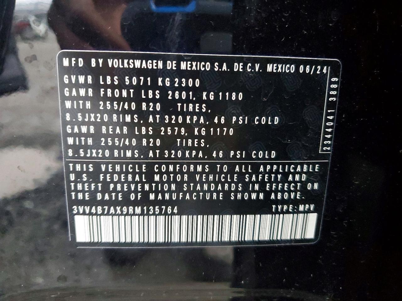 2024 Volkswagen Tiguan Sel R-Line Black - zdjęcie 13