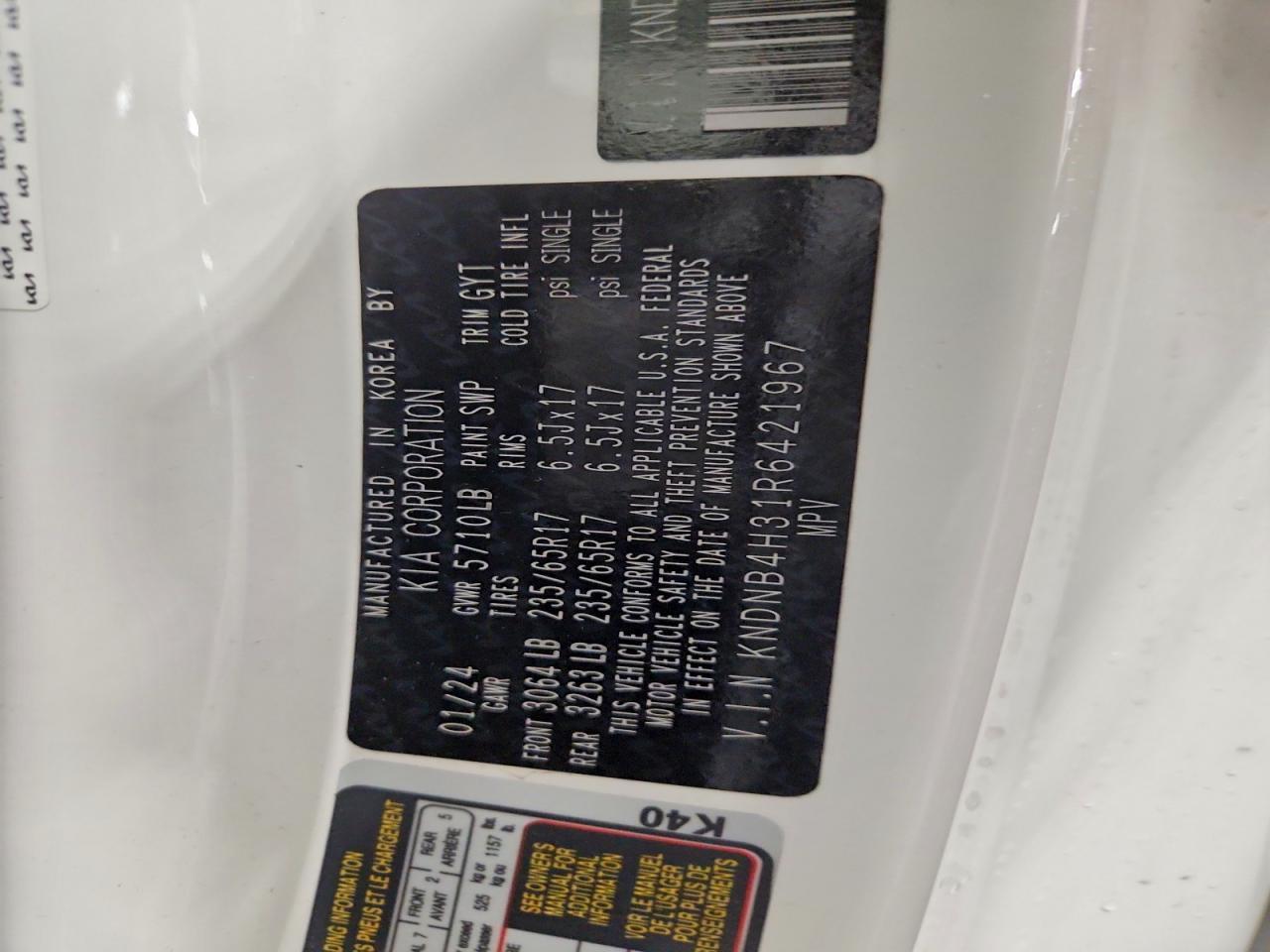 2024 Kia Carnival Lx - zdjęcie 14