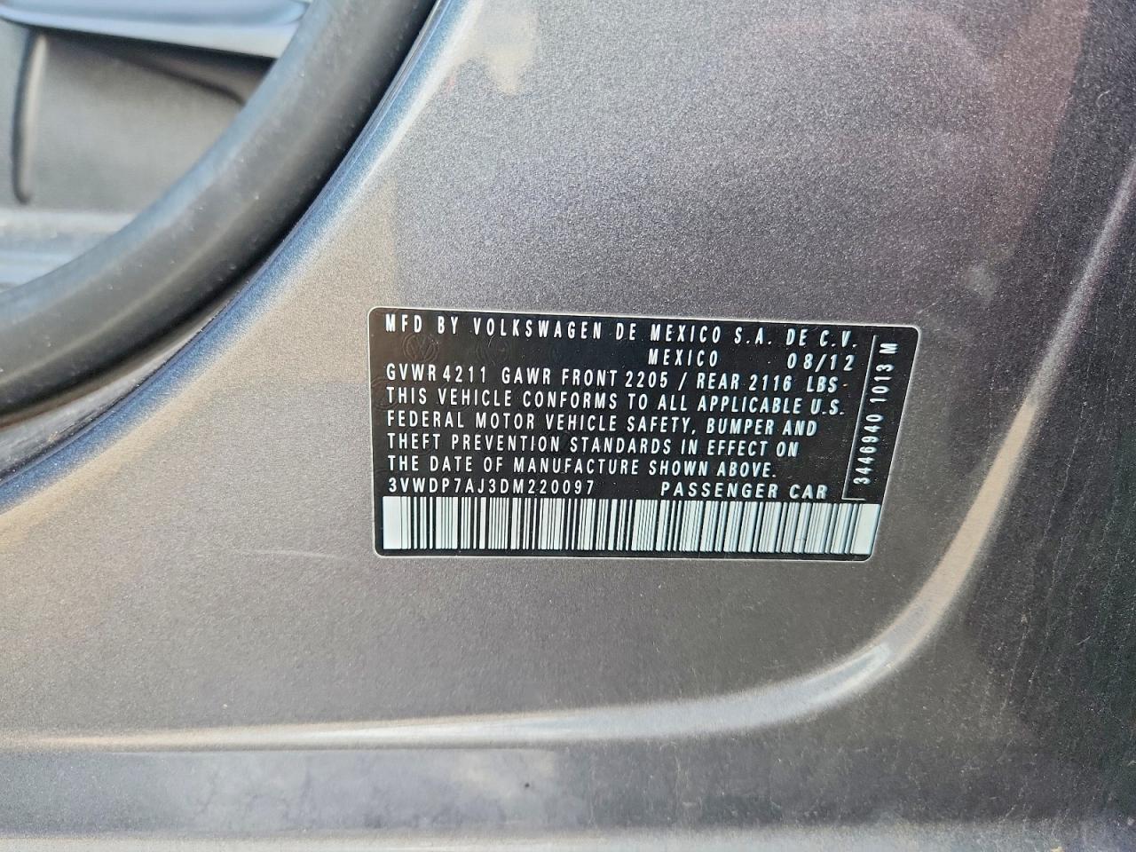 2013 Volkswagen Jetta Se - zdjęcie 12