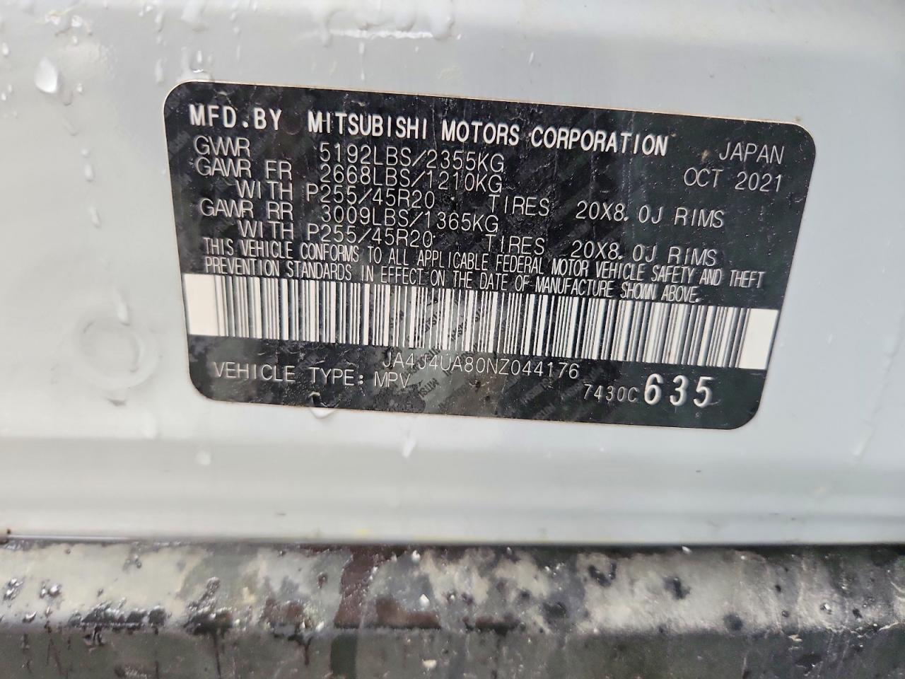 2022 Mitsubishi Outlander Se - zdjęcie 13