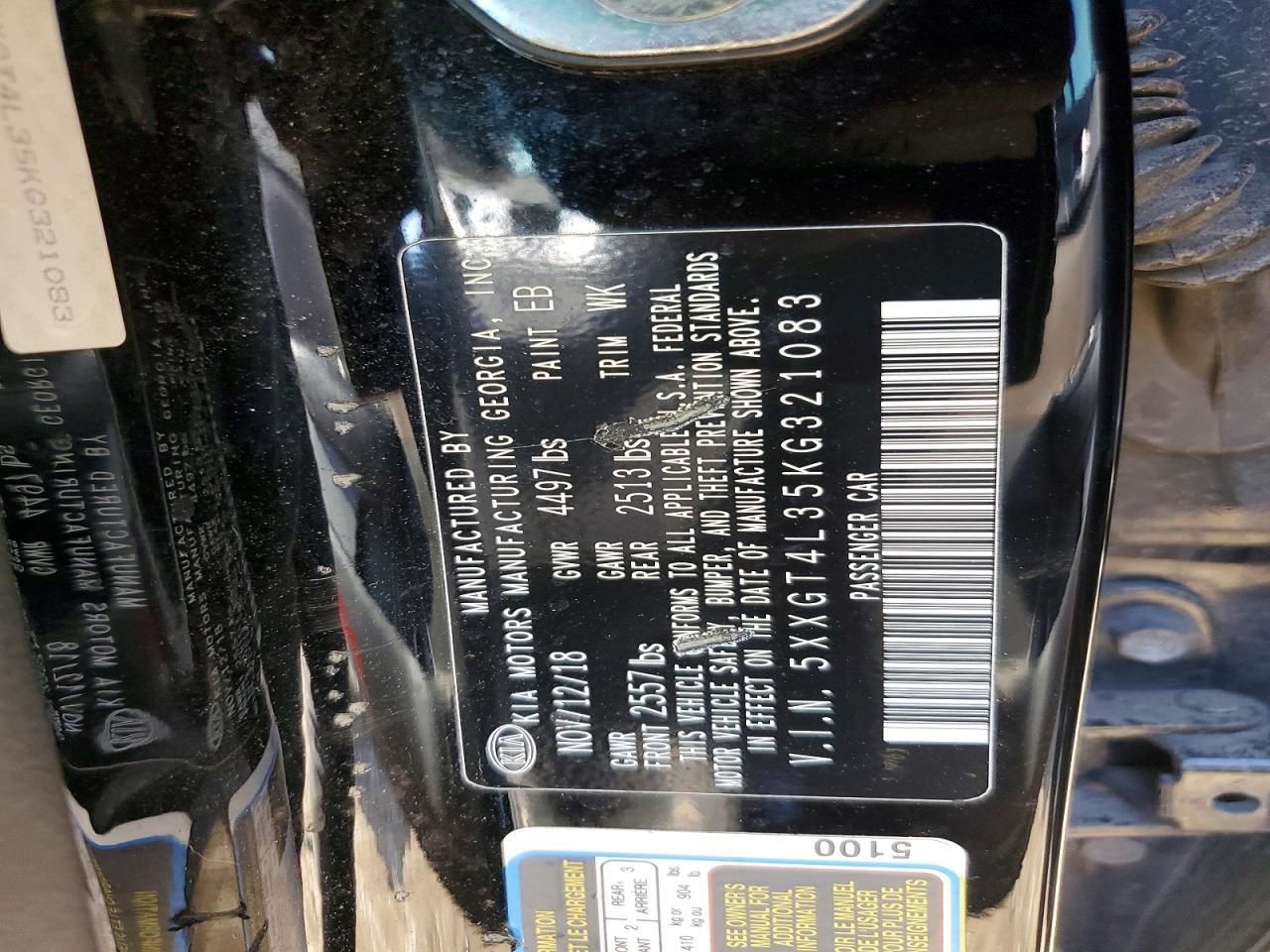 2019 Kia Optima Lx - zdjęcie 12