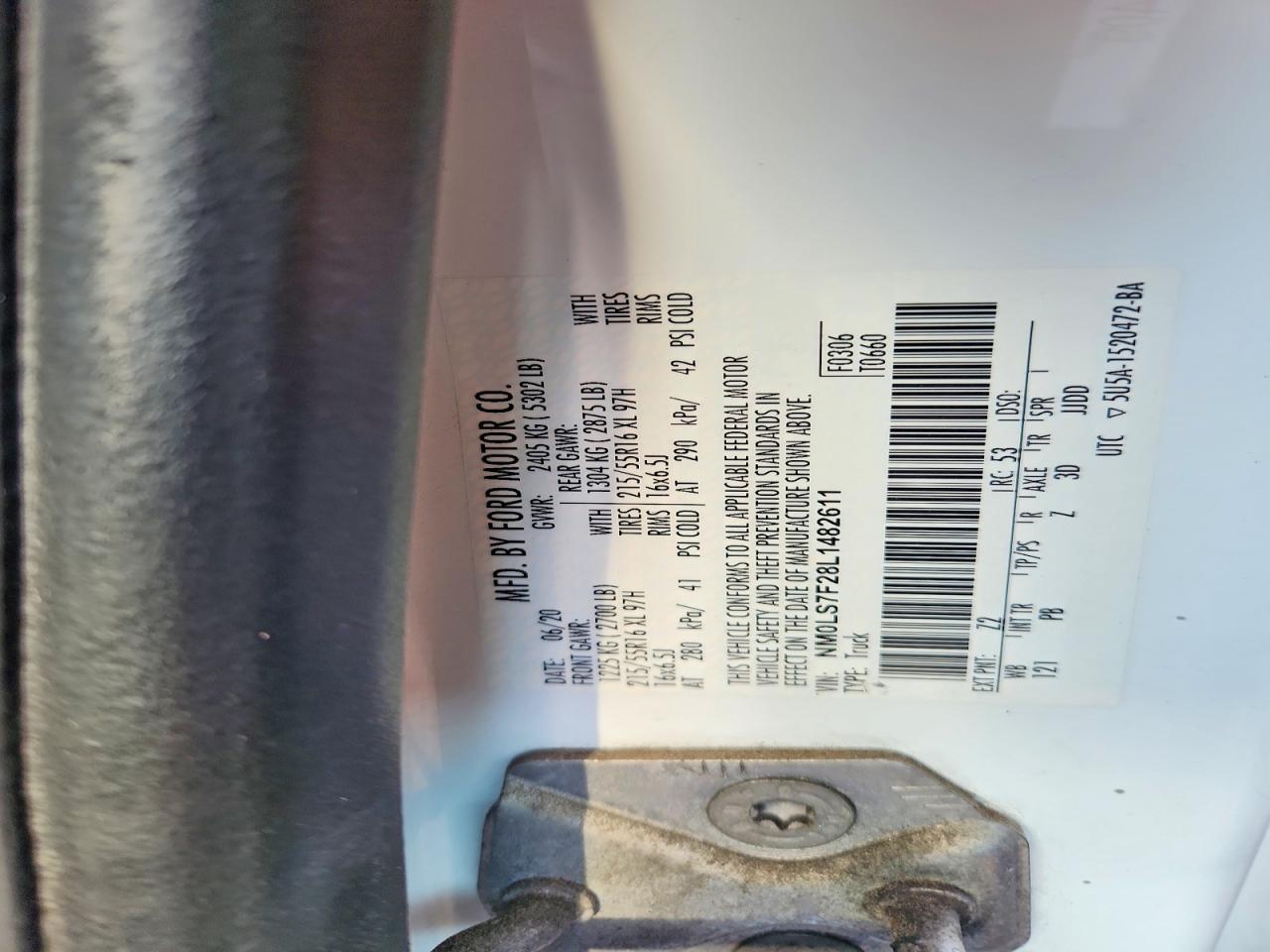 2020 Ford Transit Connect Xlt - zdjęcie 12