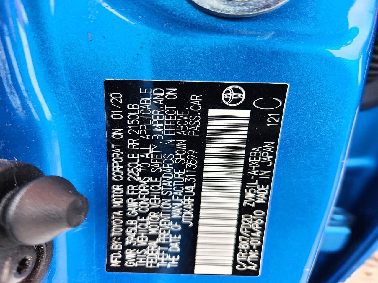 2020 Toyota Prius Le - zdjęcie 13