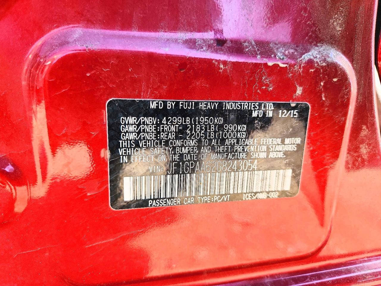 2016 Subaru Impreza - zdjęcie 13