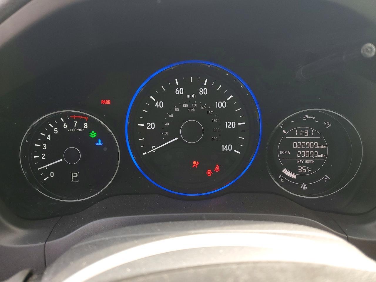 2016 Honda Hr-V Exl - zdjęcie 9