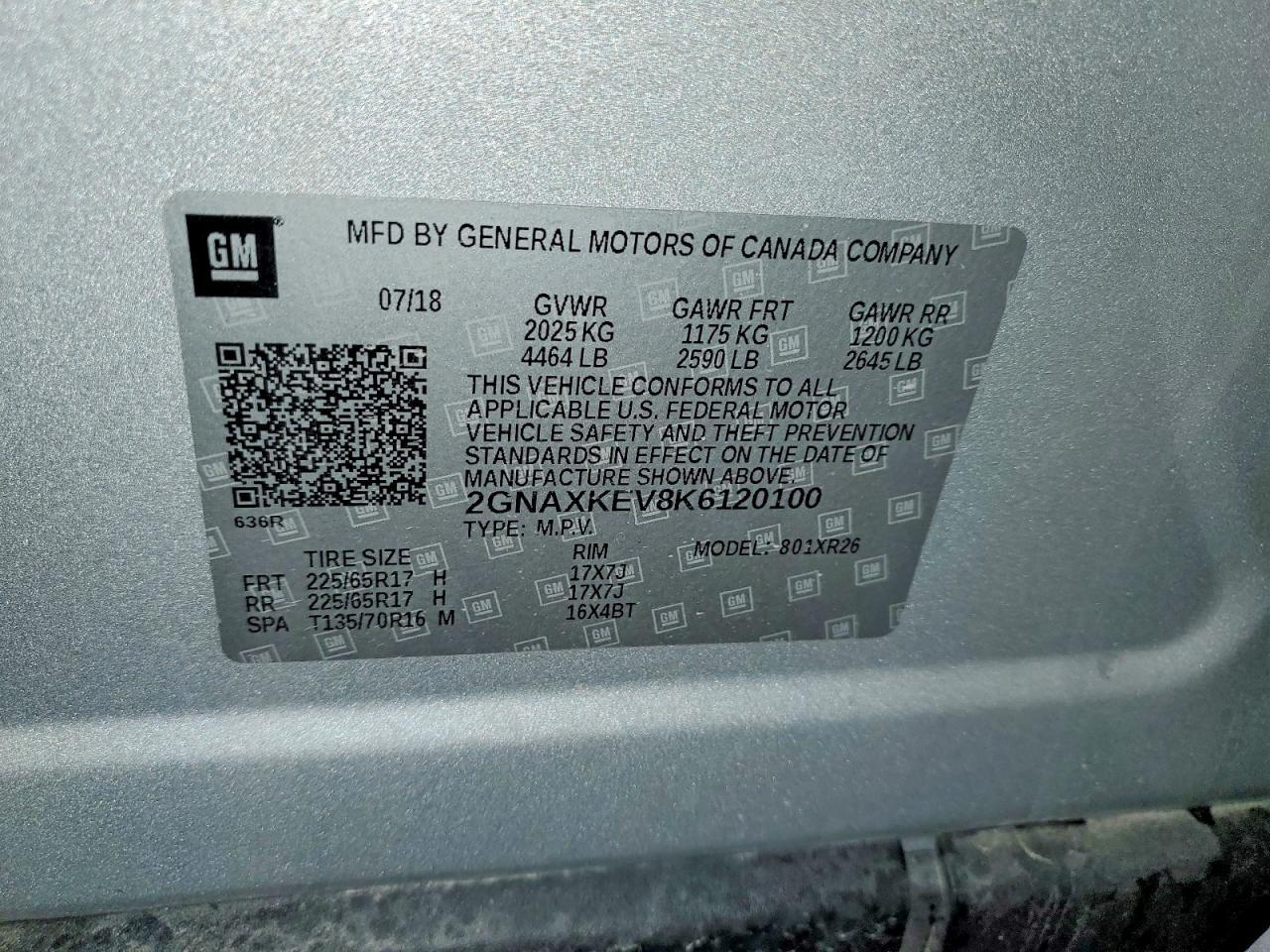 2019 Chevrolet Equinox Lt - zdjęcie 13