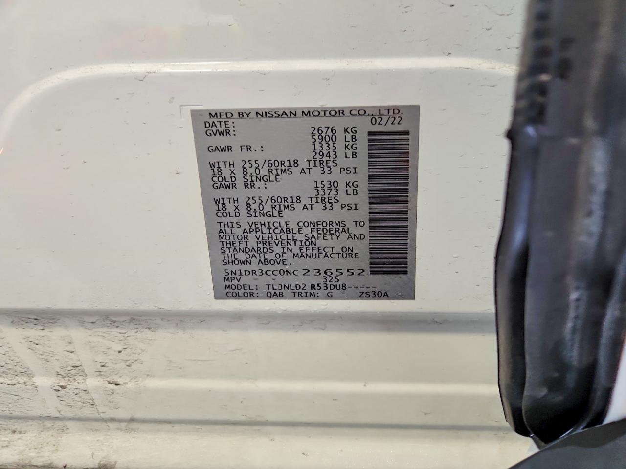 2022 Nissan Pathfinder Sl - zdjęcie 12