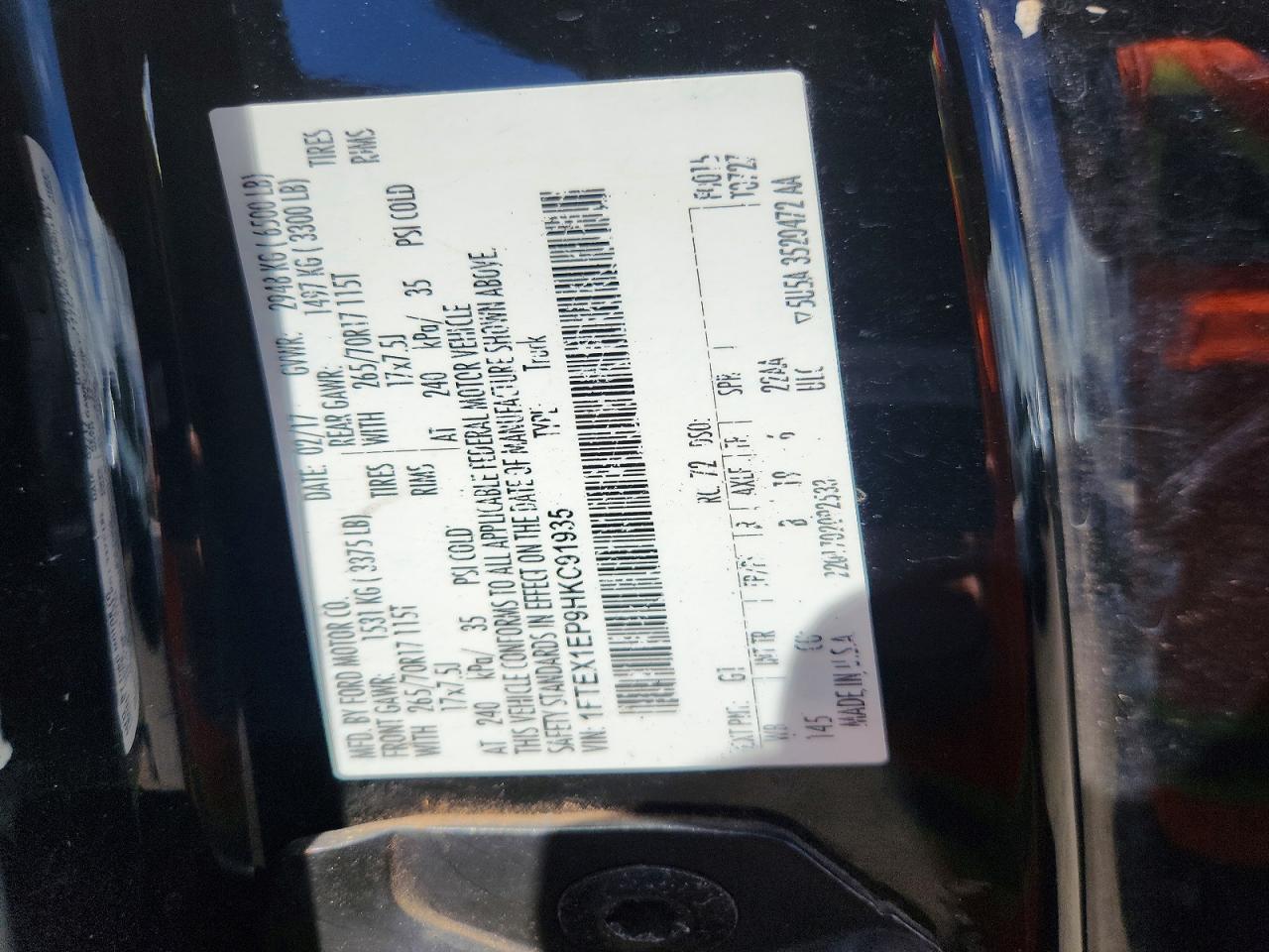 2017 Ford F150 Super Cab - zdjęcie 12