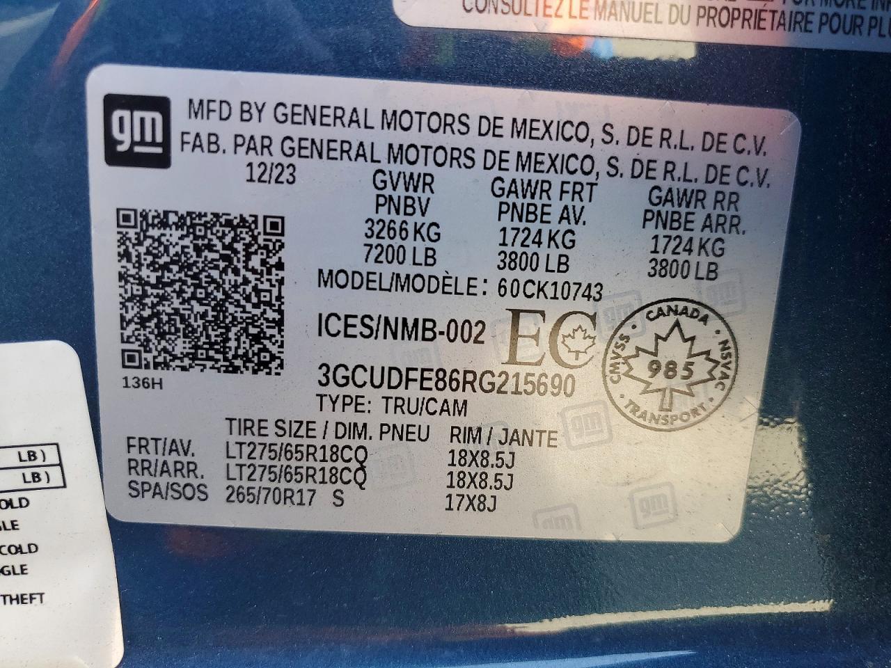 2024 Chevrolet Silverado K1500 Lt Trail Boss - zdjęcie 13