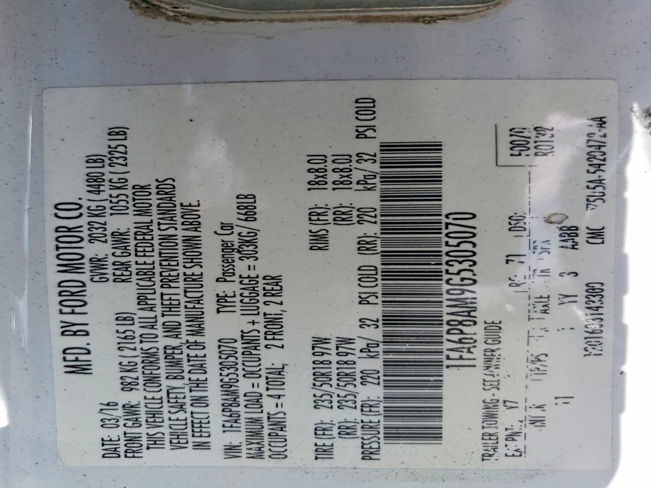 2016 Ford Mustang - zdjęcie 13