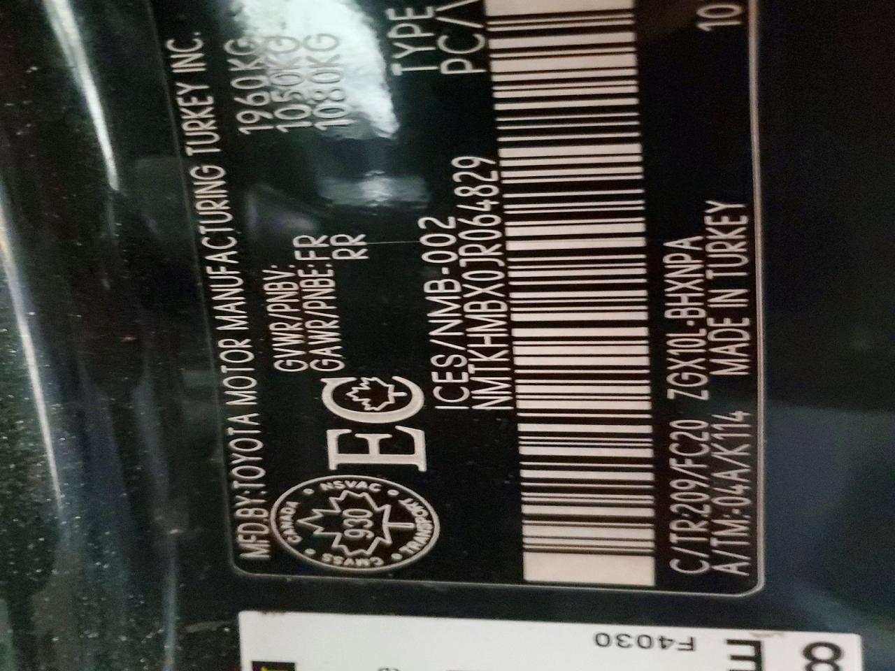 2018 Toyota C-Hr Xle - zdjęcie 12