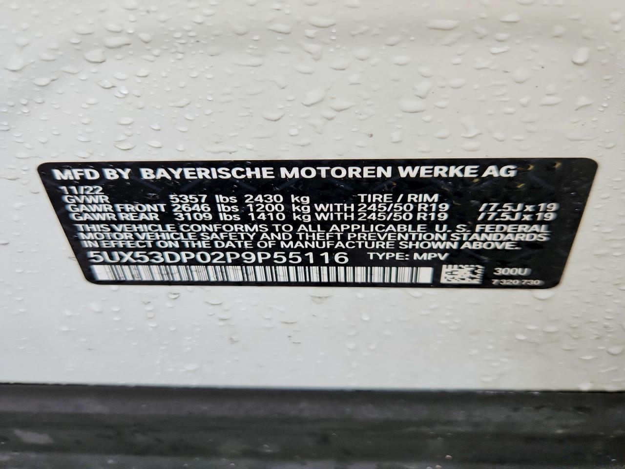 2023 BMW X3 xDrive30I - zdjęcie 13