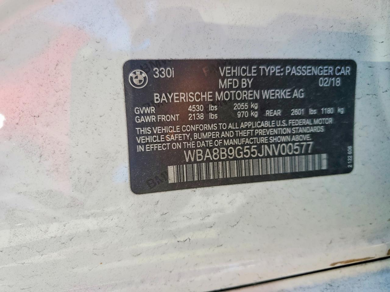 2018 BMW 330 I - zdjęcie 12