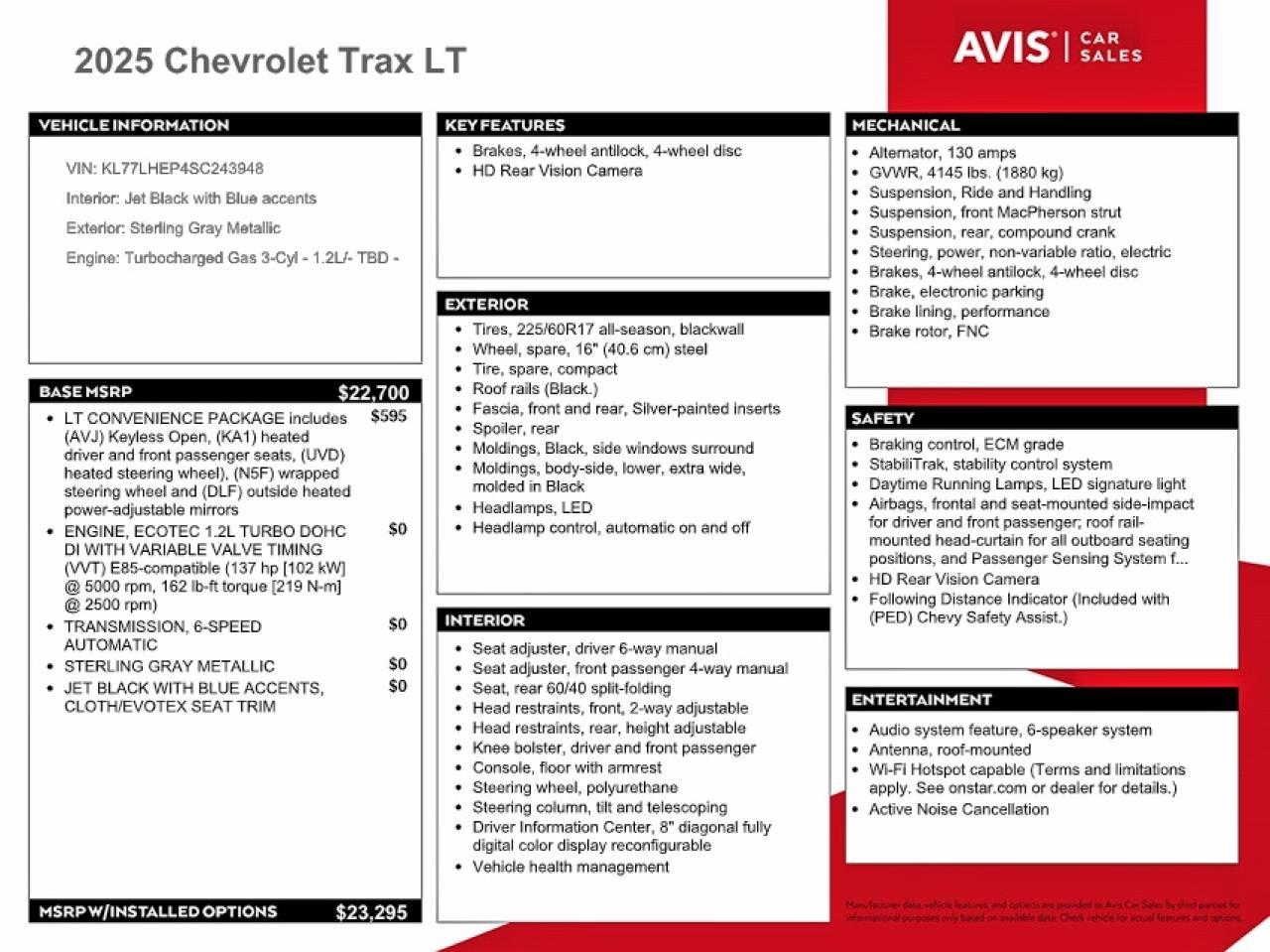 2025 Chevrolet Trax 1Lt - zdjęcie 12