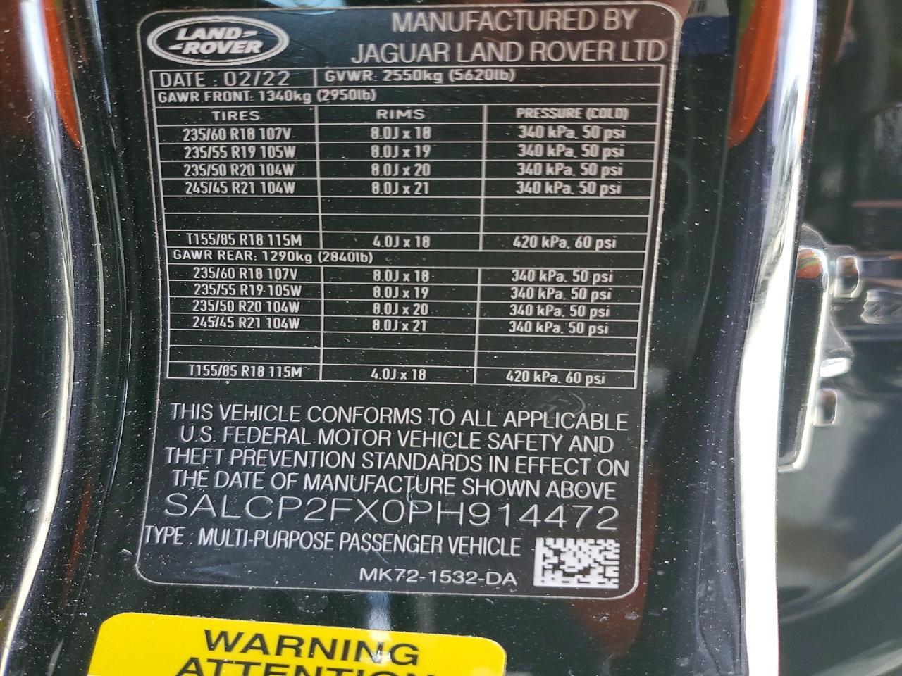 2023 Land Rover Discovery Sport Se - zdjęcie 13