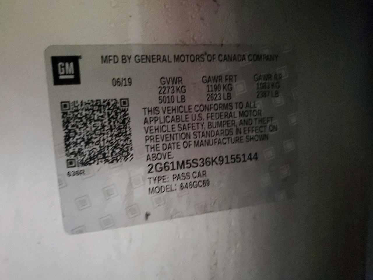 2019 Cadillac Xts Luxury - zdjęcie 12