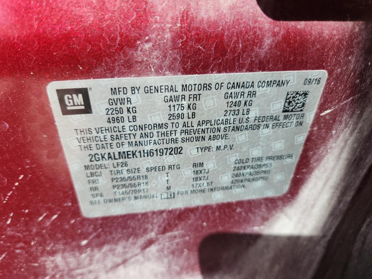 2017 GMC Terrain Sle - zdjęcie 13