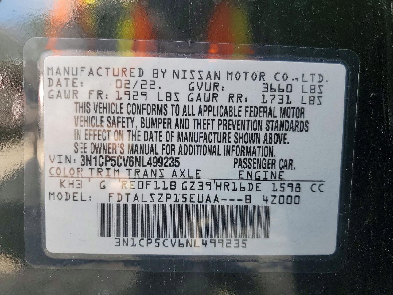 2022 Nissan Kicks Sv - zdjęcie 13