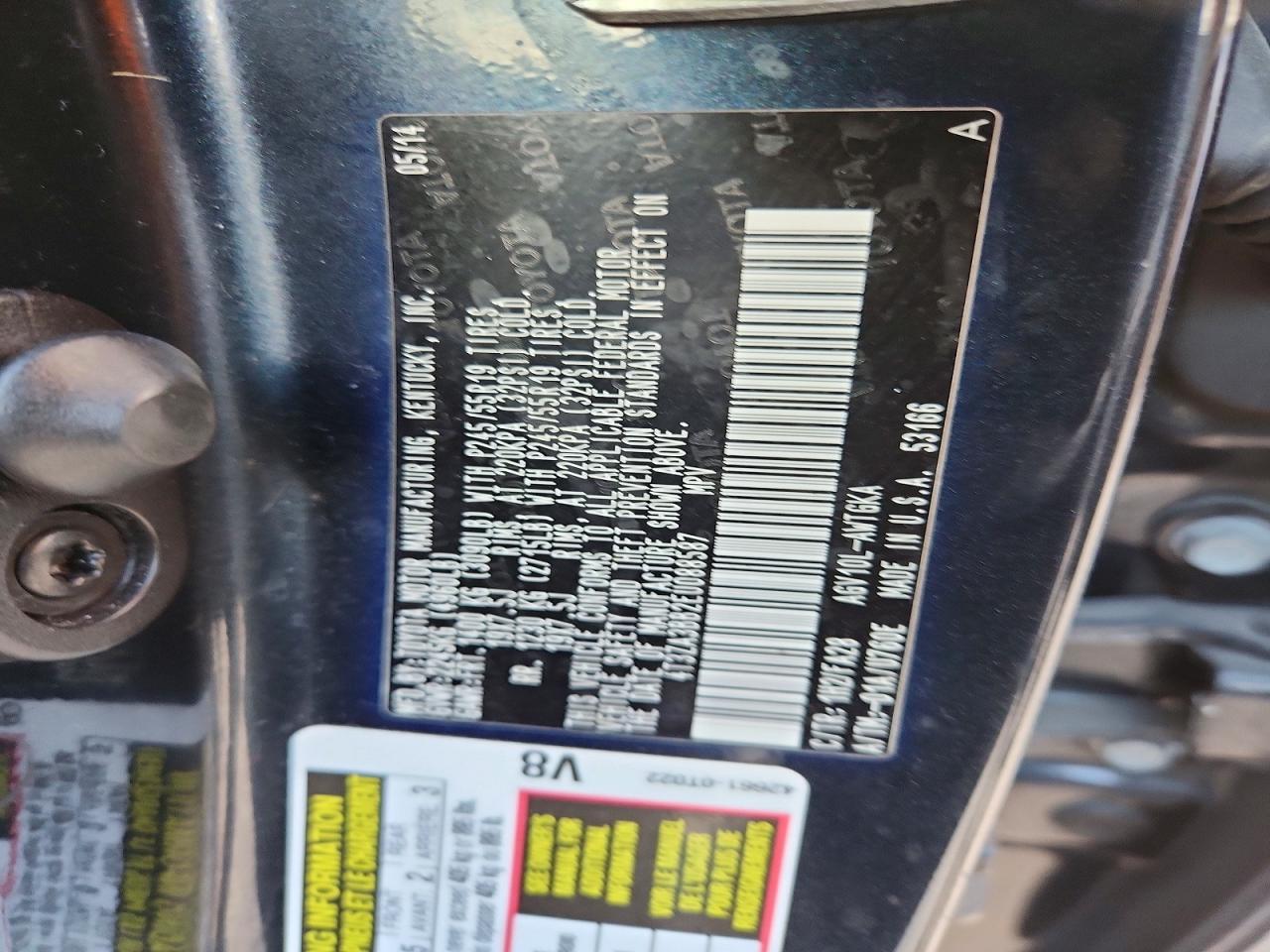 2014 Toyota Venza Le - zdjęcie 13