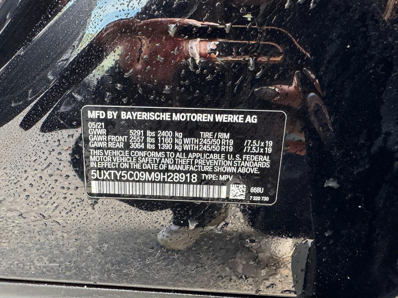 2021 BMW X3 xDrive30I - zdjęcie 10