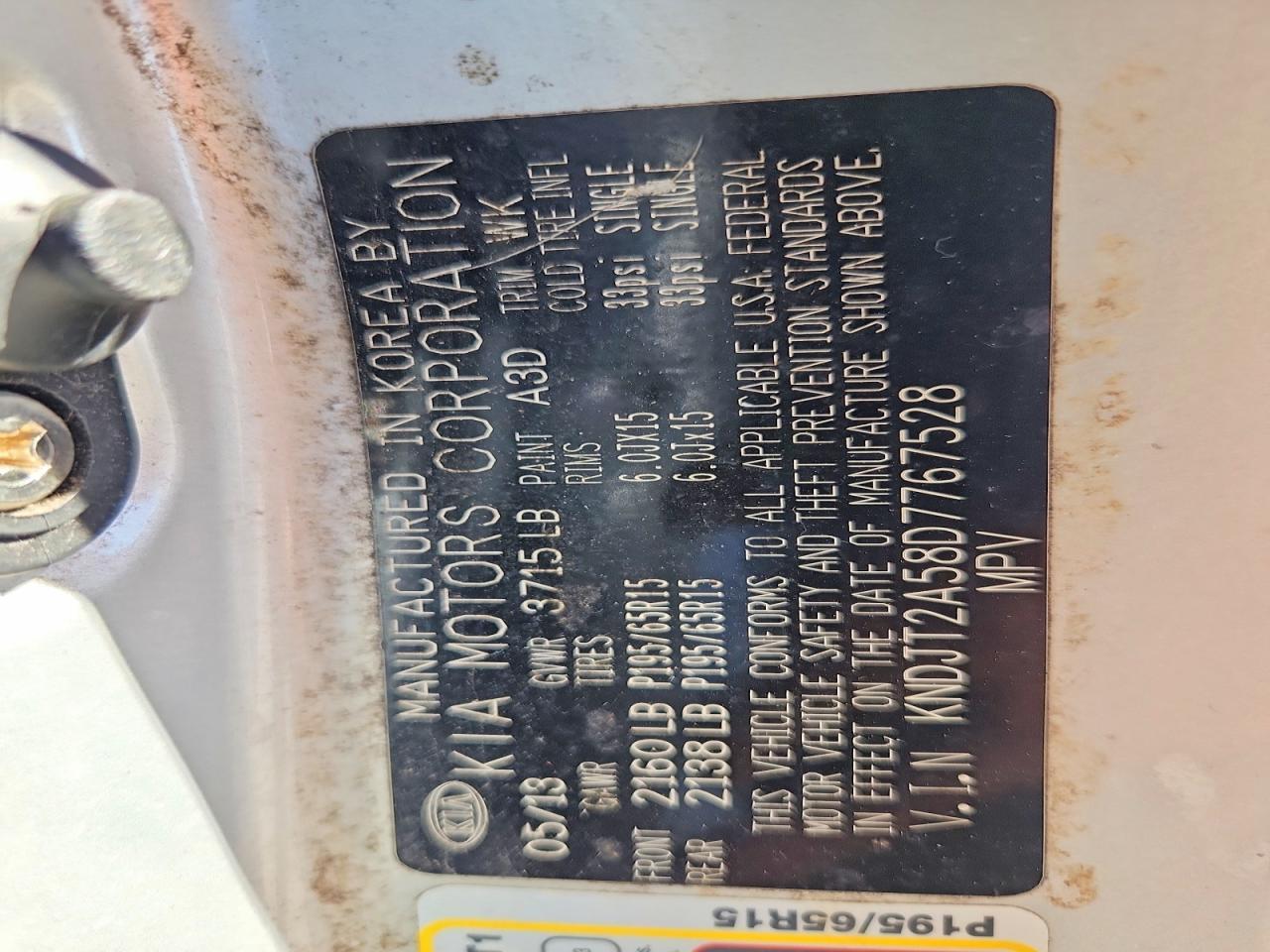 2013 Kia Soul Base - zdjęcie 13