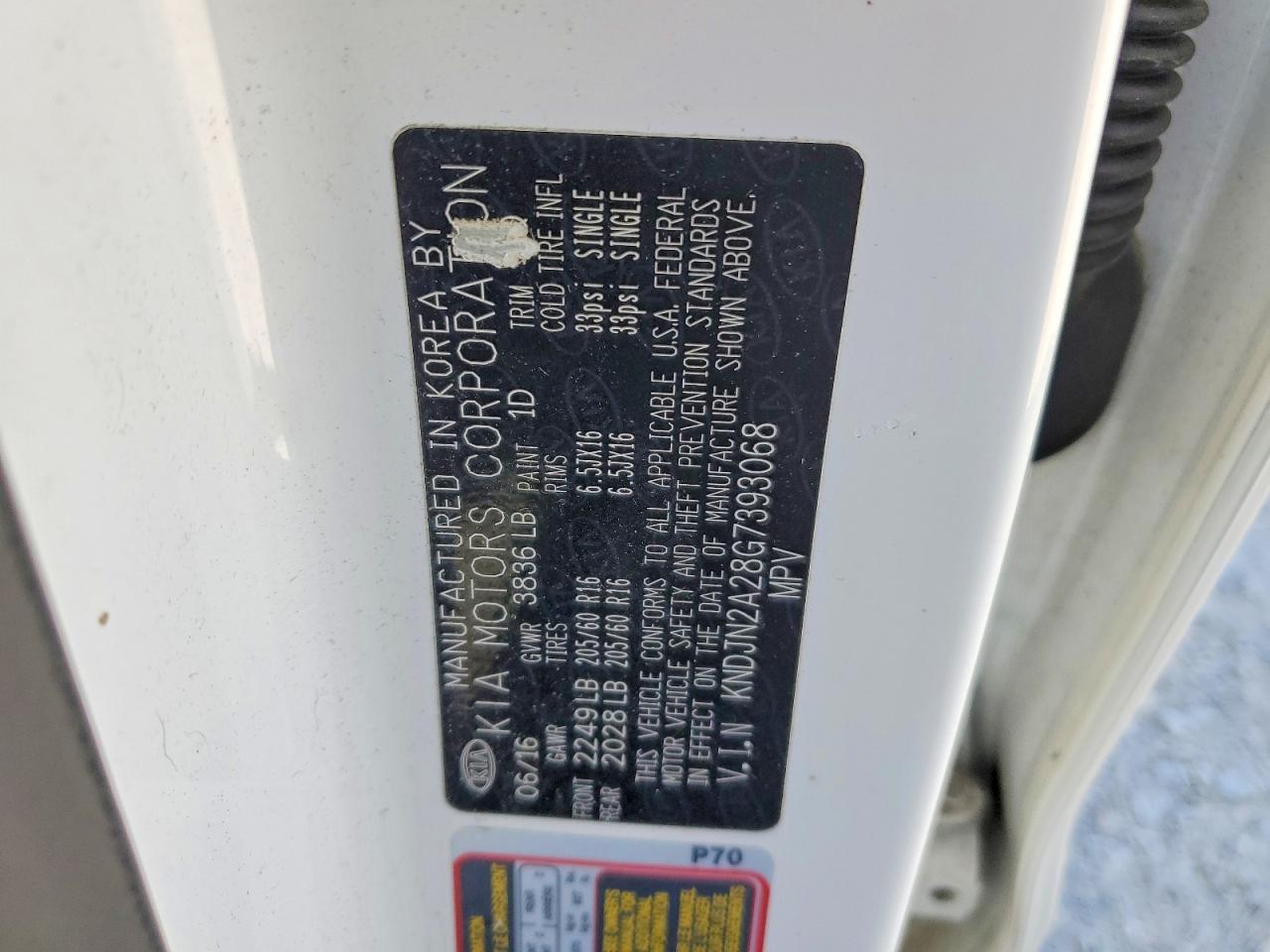 2016 Kia Soul Base - zdjęcie 12