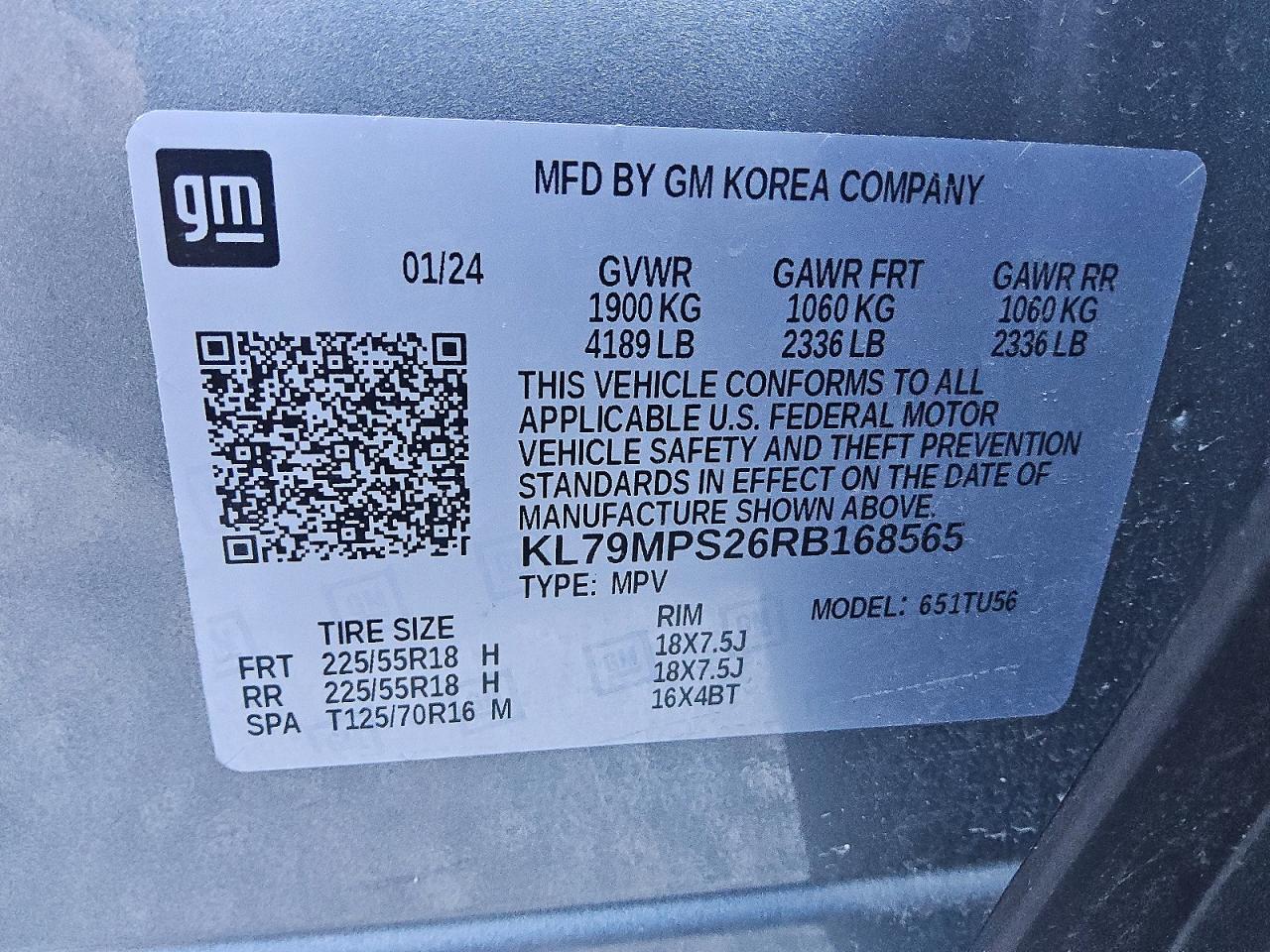 2024 Chevrolet Trailblazer Lt - zdjęcie 13