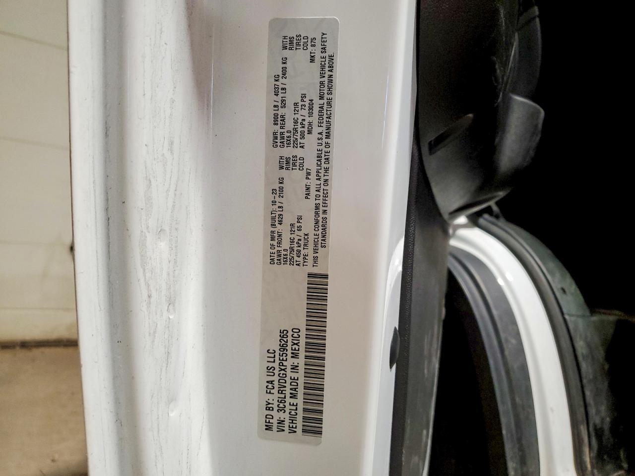 2023 Ram Promaster 2500 2500 High - zdjęcie 13