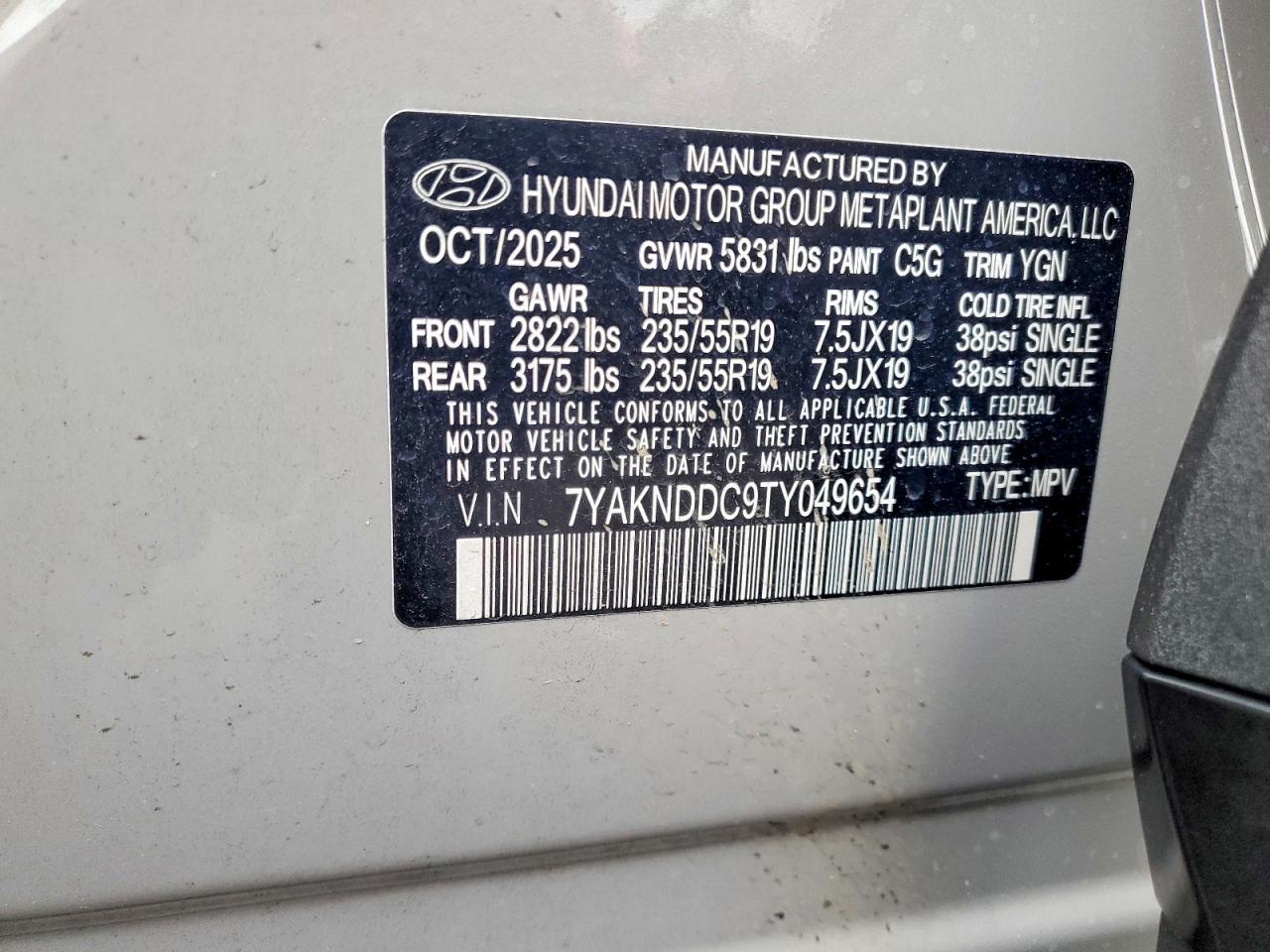 2026 Hyundai Ioniq 5 Sel - zdjęcie 14