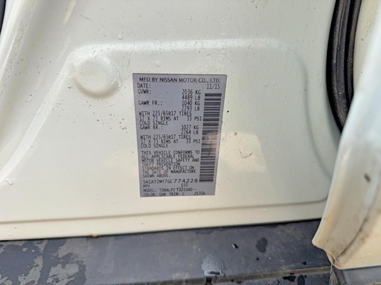 2016 Nissan Rogue S - zdjęcie 10