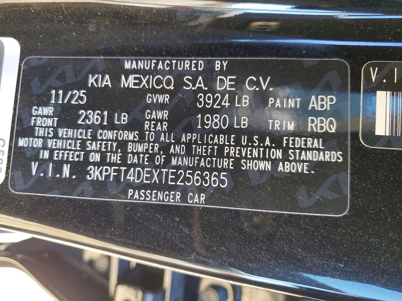 2026 Kia K4 Lxs - zdjęcie 12