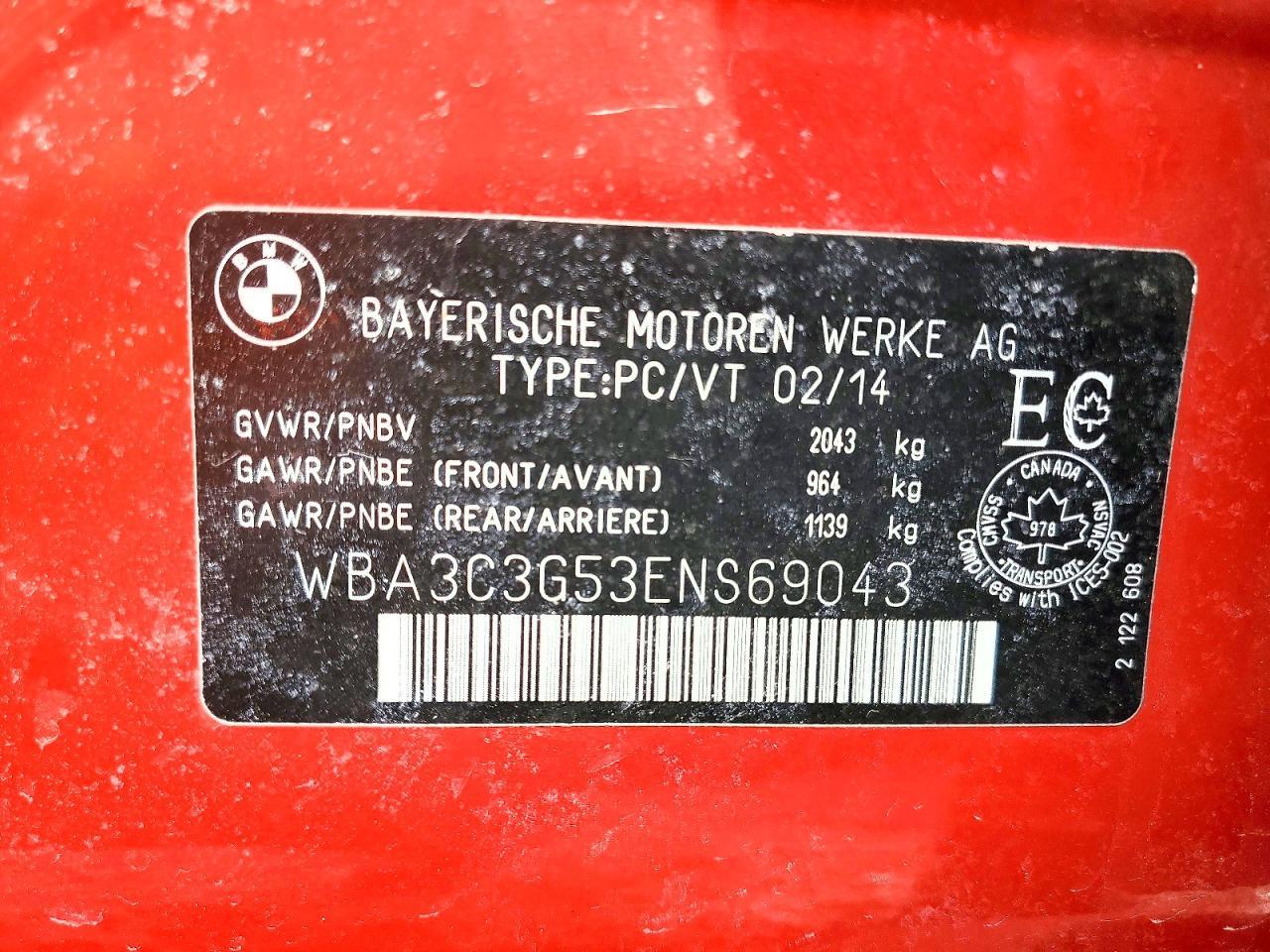 2014 BMW 320 I xDrive - zdjęcie 13