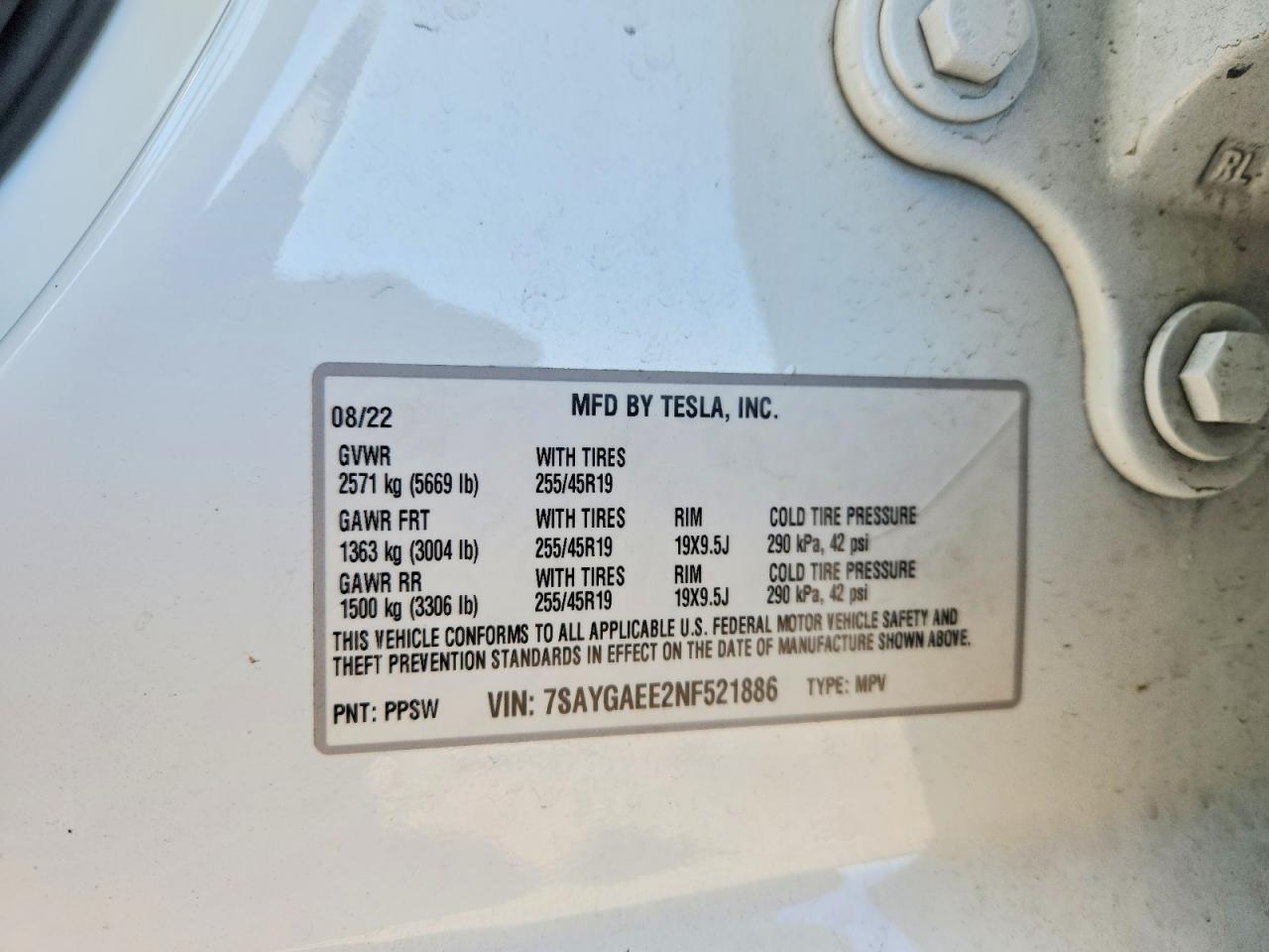 2022 Tesla Model Y - zdjęcie 12