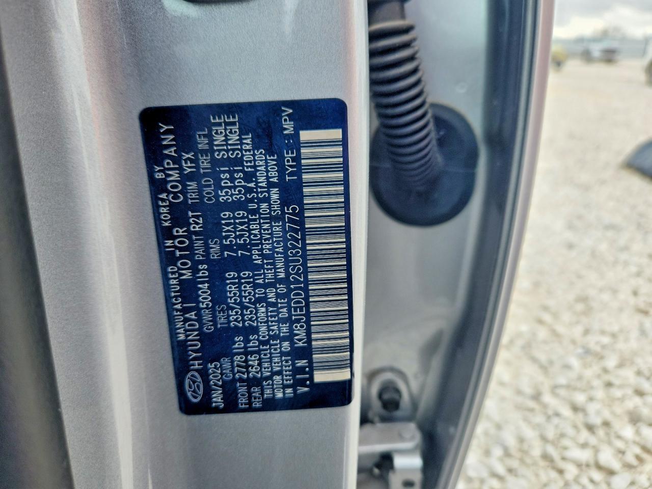 2025 Hyundai Tucson Hybrid Limited - zdjęcie 13