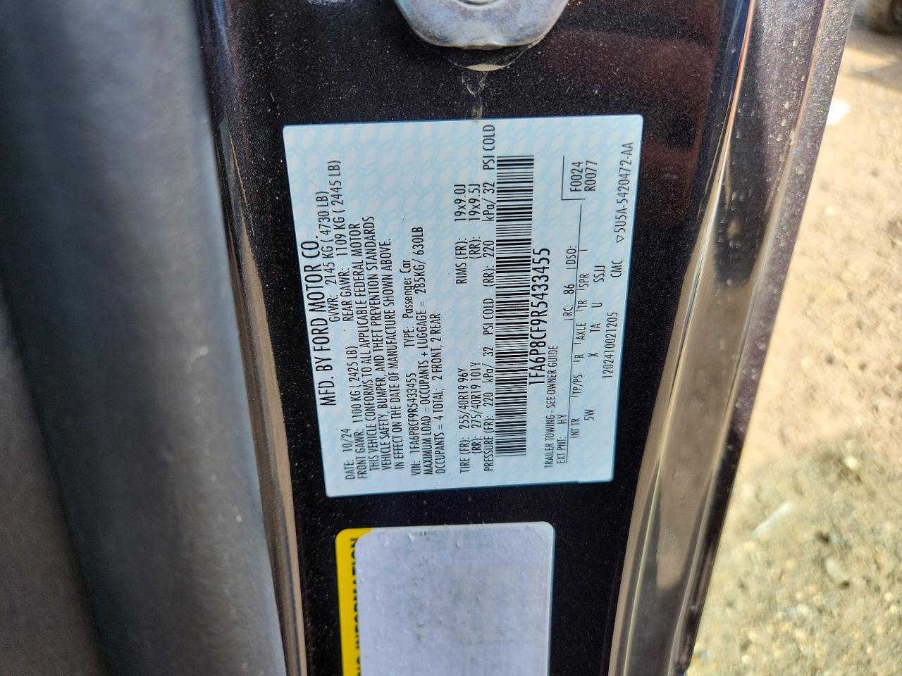 2024 Ford Mustang Gt - zdjęcie 13