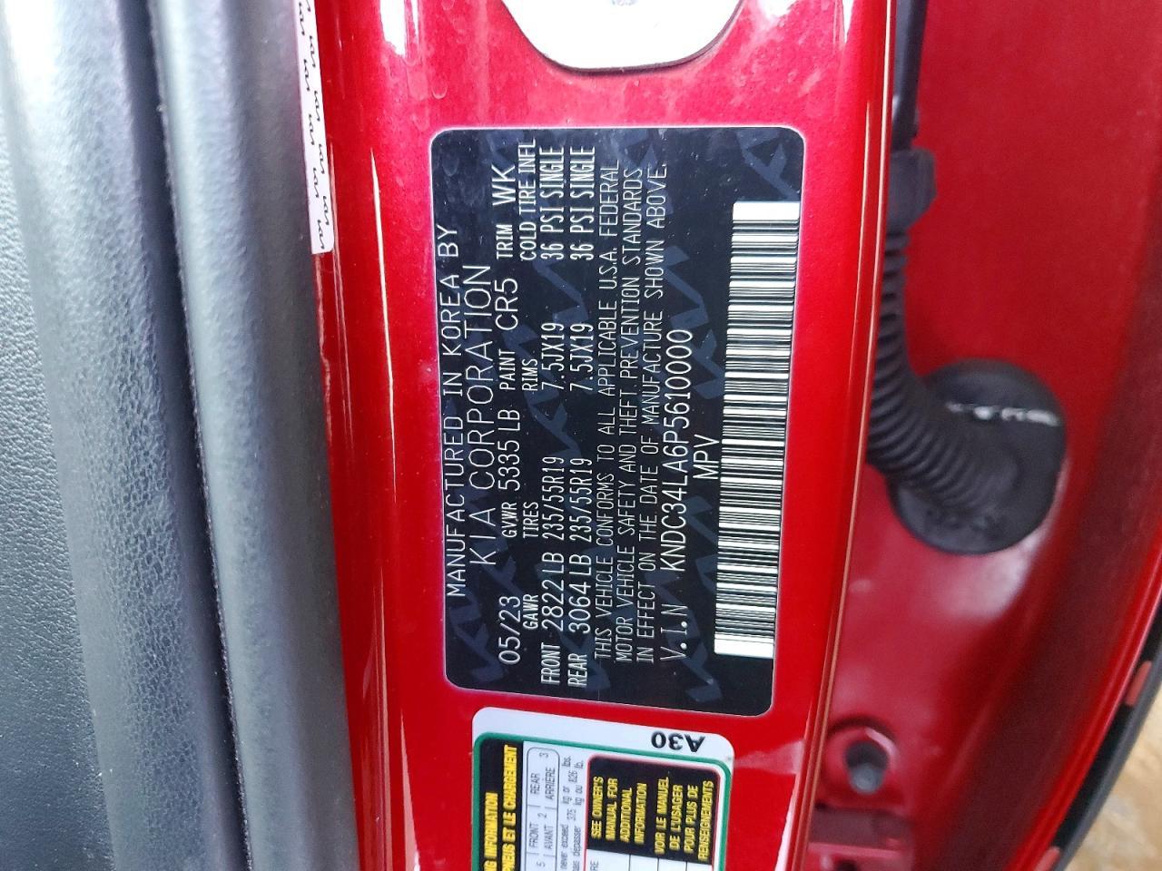 2023 Kia Ev6 Wind - zdjęcie 12