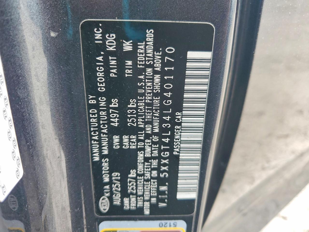 2020 Kia Optima Lx - zdjęcie 12