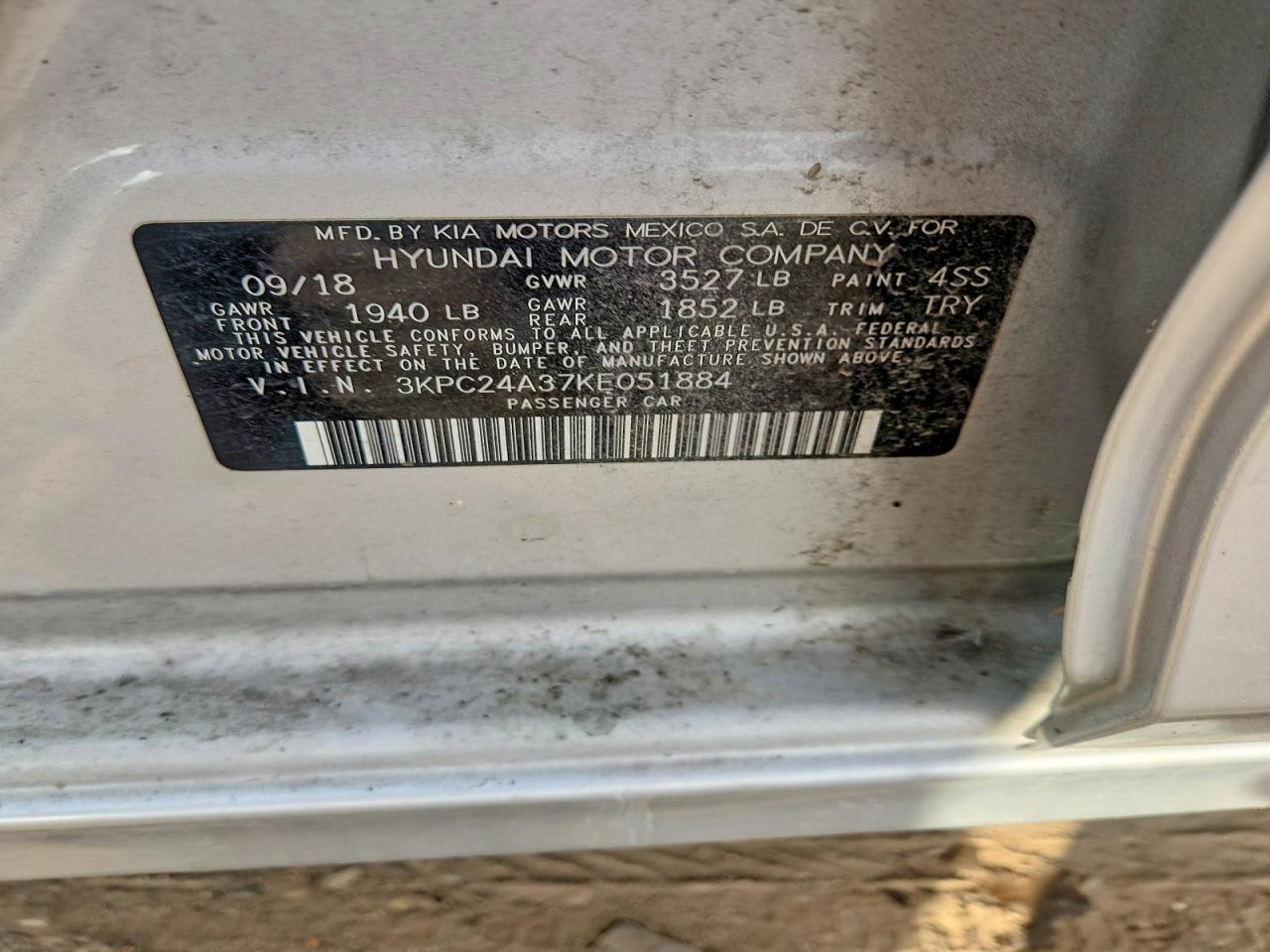 2019 Hyundai Accent Sel - zdjęcie 12