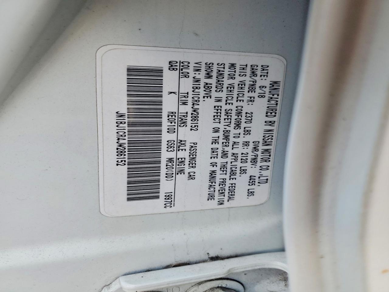 2018 Nissan Rogue Sport Sl - zdjęcie 12