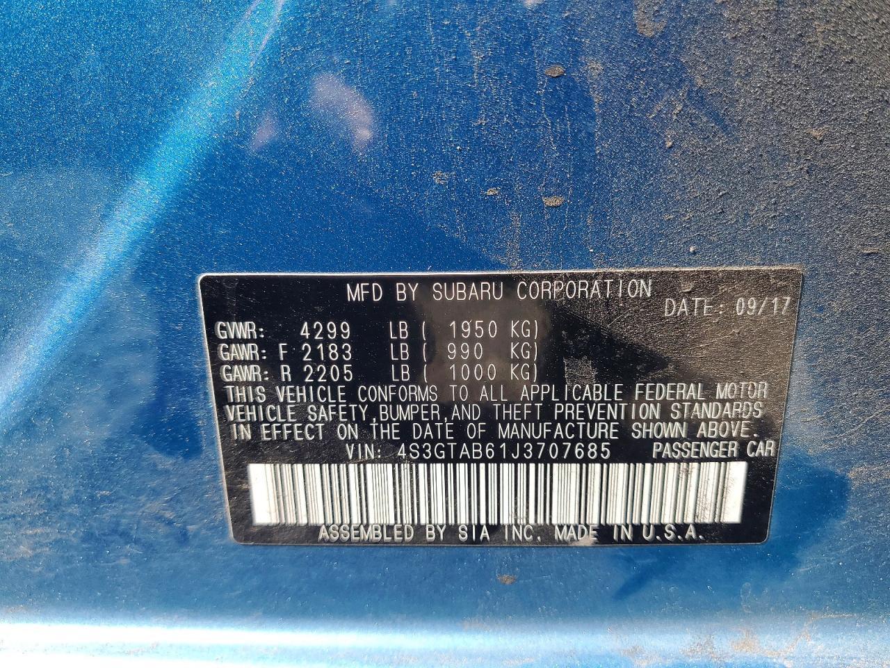 2018 Subaru Impreza Premium - zdjęcie 12