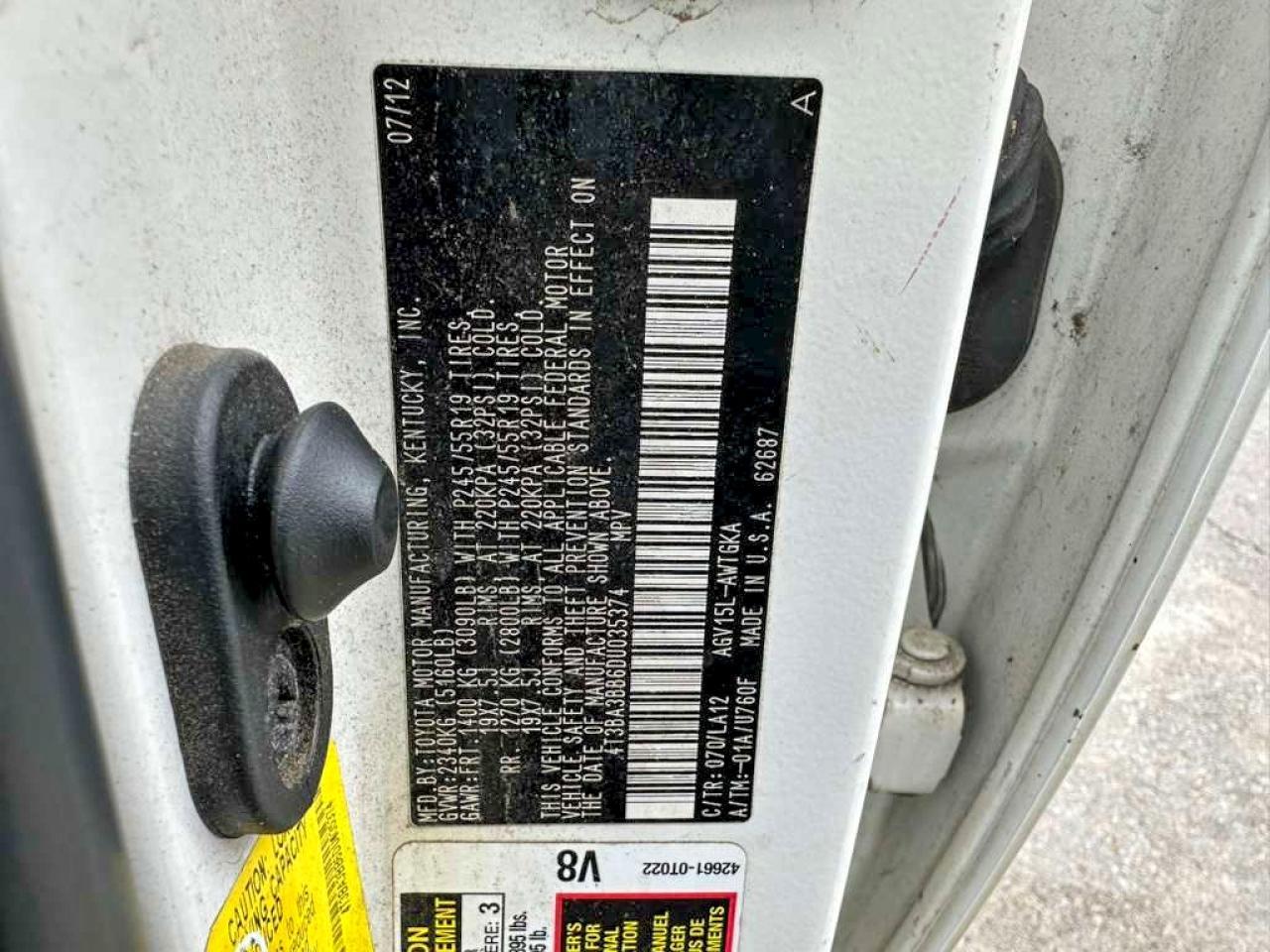 2013 Toyota Venza Xle - zdjęcie 10