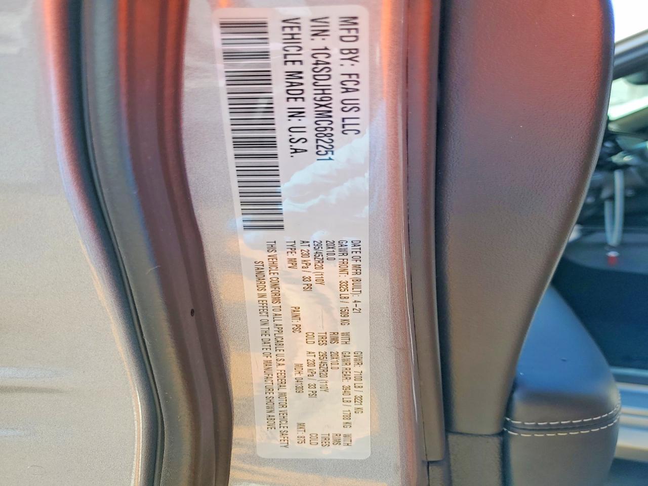 2021 Dodge Durango Srt Hellcat - zdjęcie 13