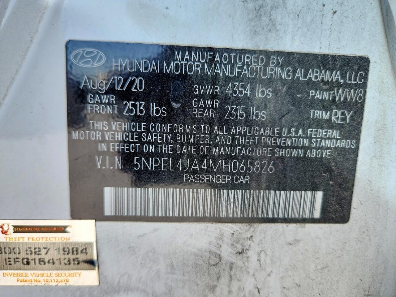 2021 Hyundai Sonata Sel - zdjęcie 13