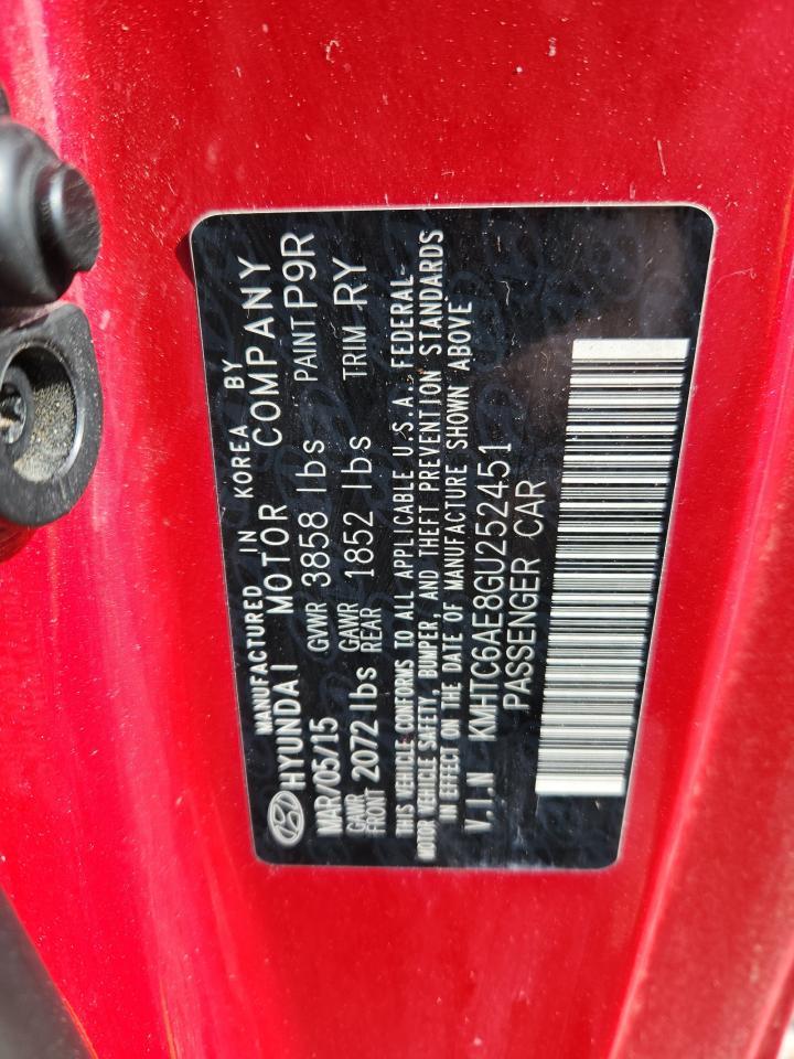 2016 Hyundai Veloster Turbo - zdjęcie 13