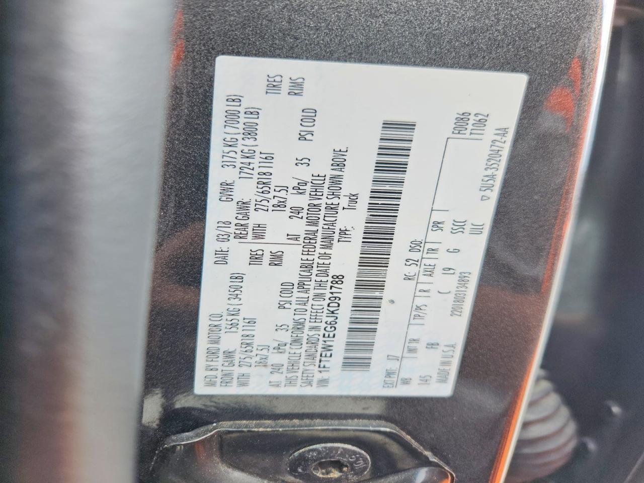 2018 Ford F150 Supercrew - zdjęcie 13