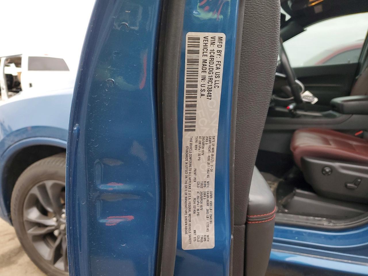 2024 Dodge Durango Gt - zdjęcie 13