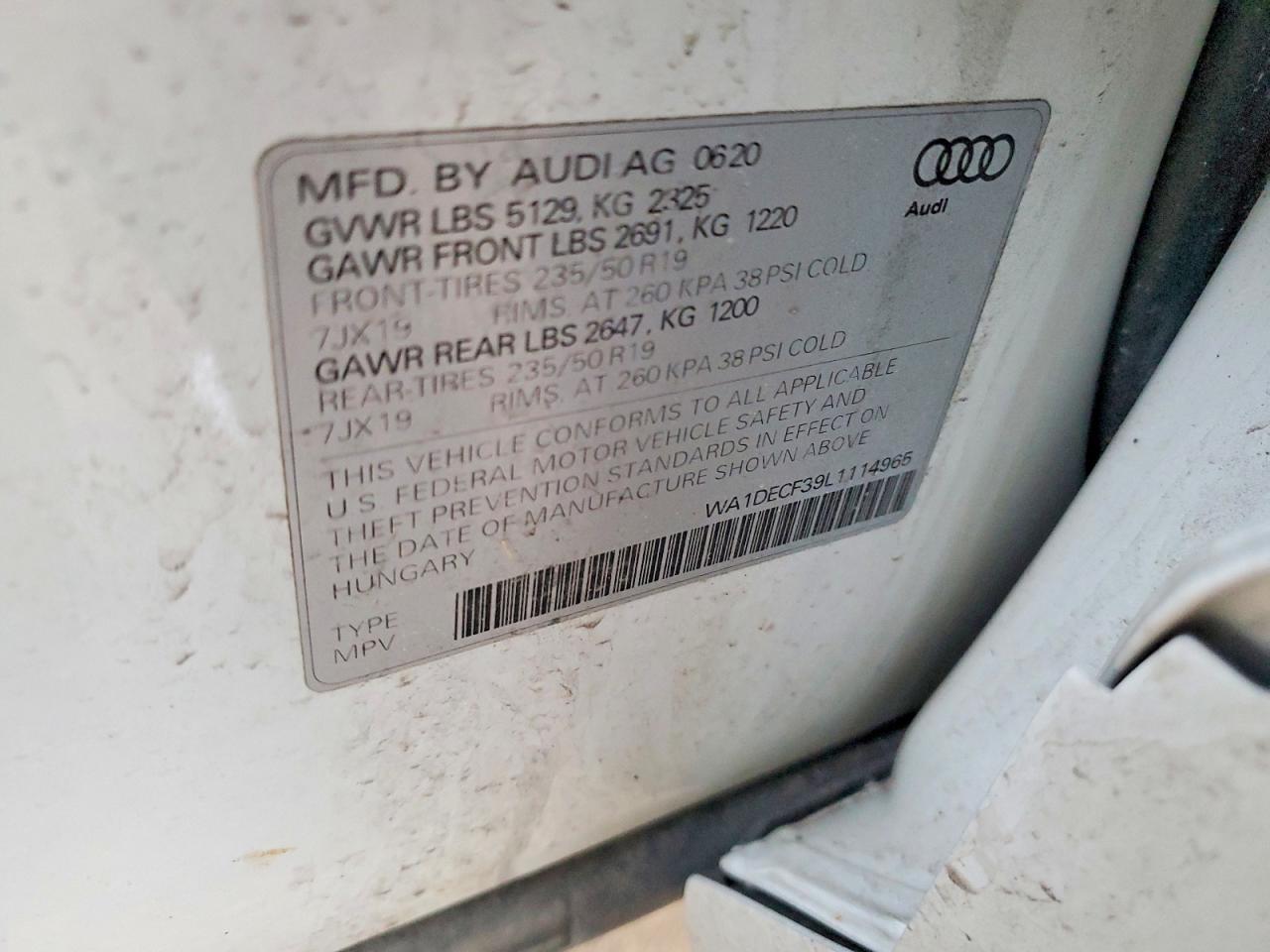 2020 Audi Q3 Premium S Line - zdjęcie 13