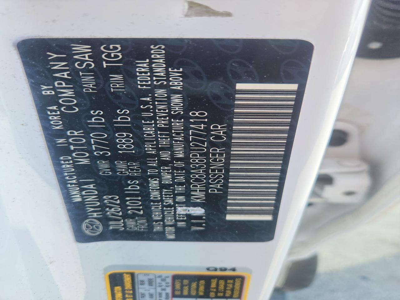 2023 Hyundai Venue Sel - zdjęcie 13