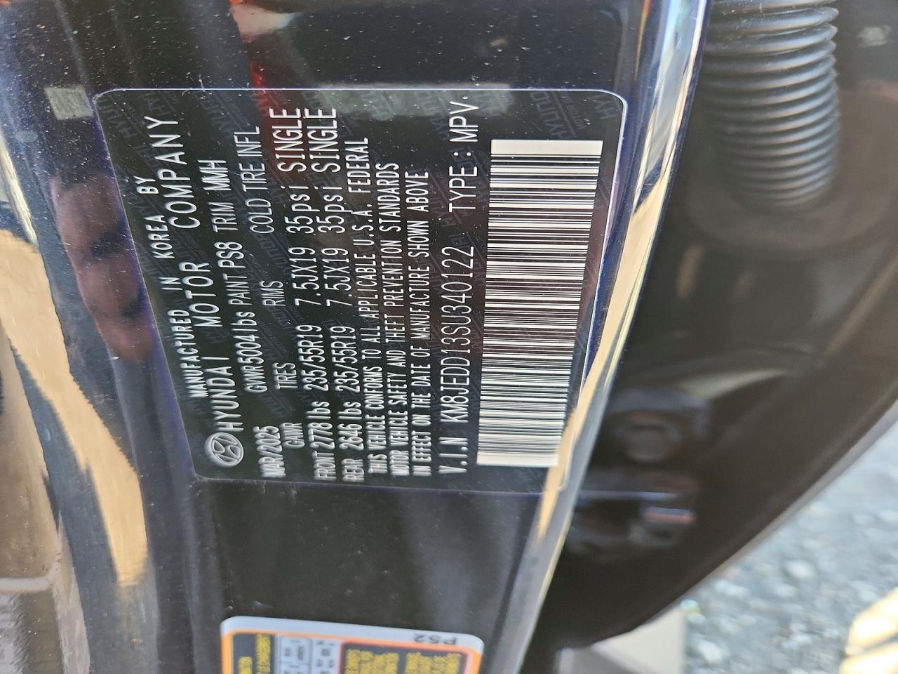 2025 Hyundai Tucson Hybrid Limited - zdjęcie 12