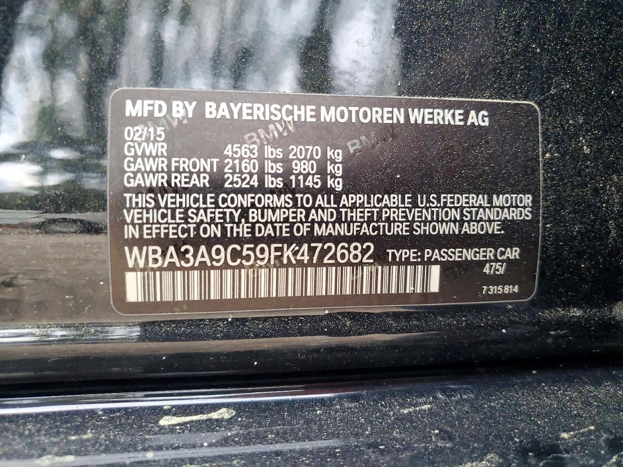 2015 BMW 335 I - zdjęcie 12
